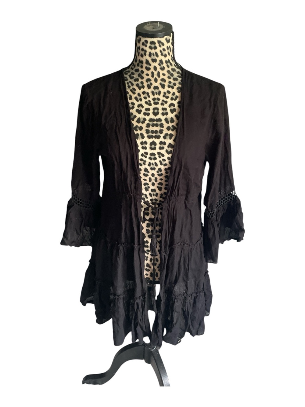 Raviya Black Women's Swim Cover-Up